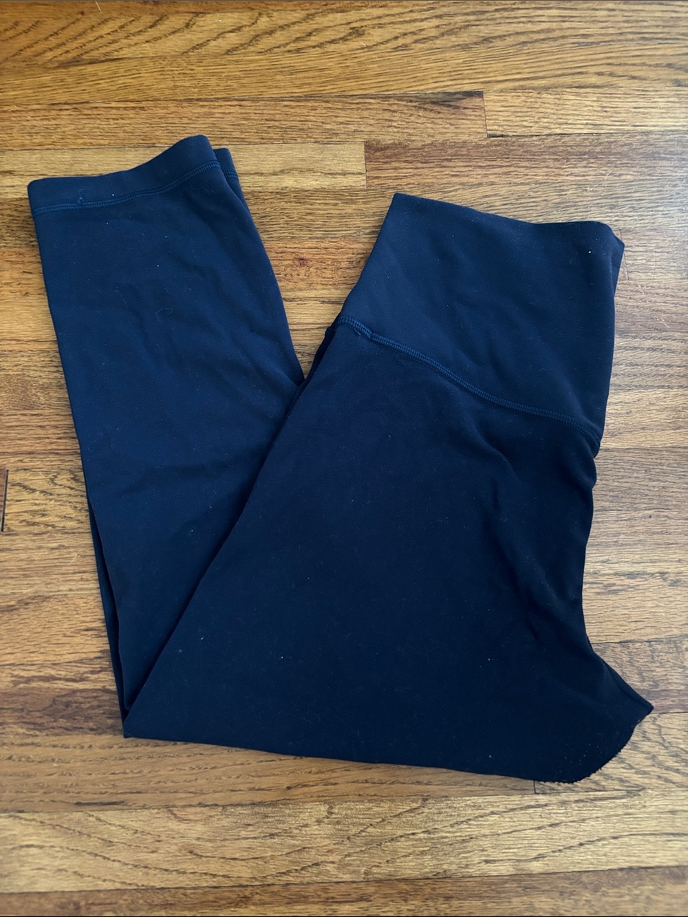 lululemon athletica Align crop leggings navy blue